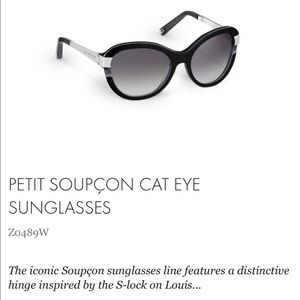 PETIT SOUPÇON CAT EYE SUNGLASSES